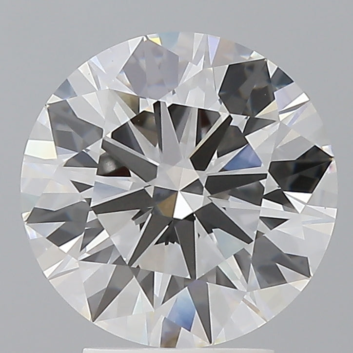 3.54 Carat Round Shaped, Ideal Cut, E Color, VVS2 Clarity, IGI Certified Lab Grown Diamond