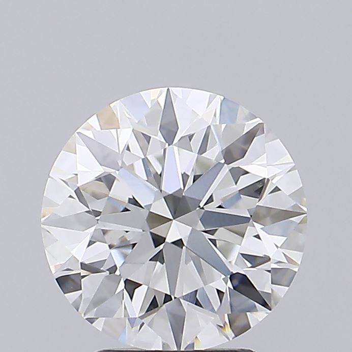 2.02 Carat Round Shaped, Ideal Cut, F Color, VVS2 Clarity, IGI Certified Lab Grown Diamond