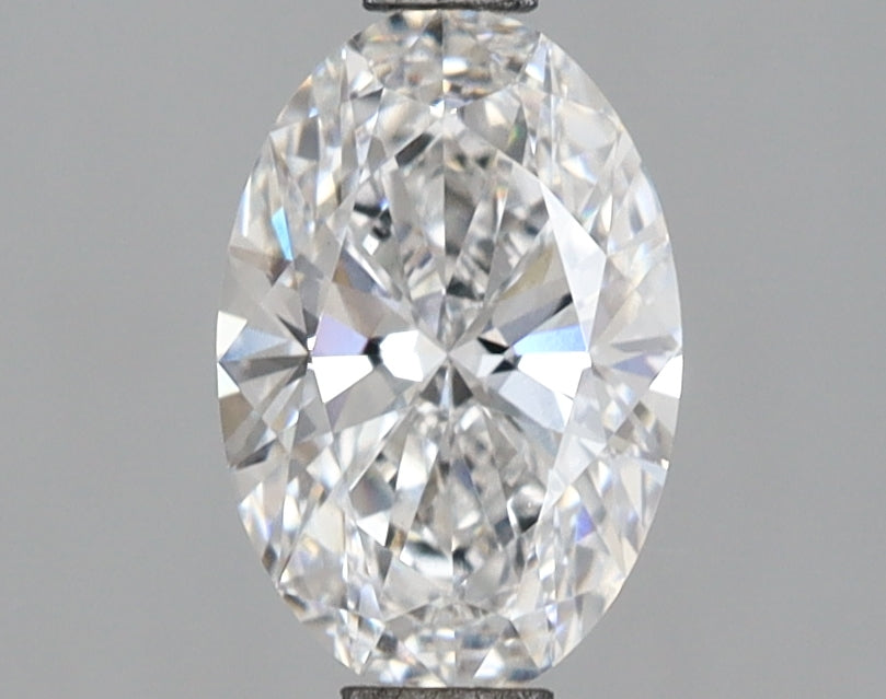 1.09 Carat Oval Shaped, Ideal Cut, D Color, VS1 Clarity, IGI Certified Lab Grown Diamond