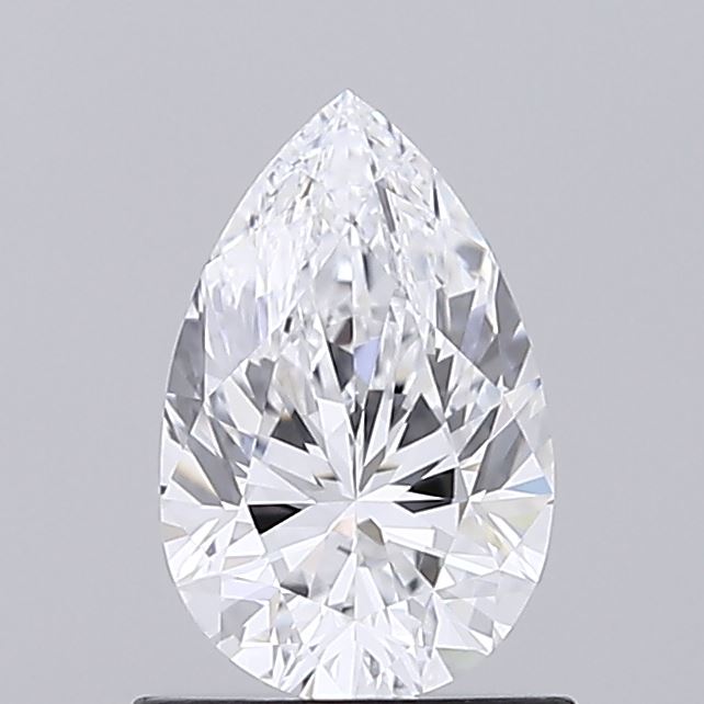 0.95 Carat Pear Shaped, Very Good Cut, D Color, IF Clarity, IGI Certified Lab Grown Diamond