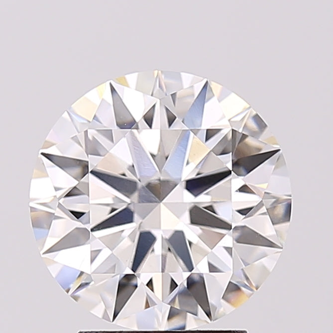 3.07 Carat Round Shaped, Ideal Cut, E Color, VVS2 Clarity, IGI Certified Lab Grown Diamond