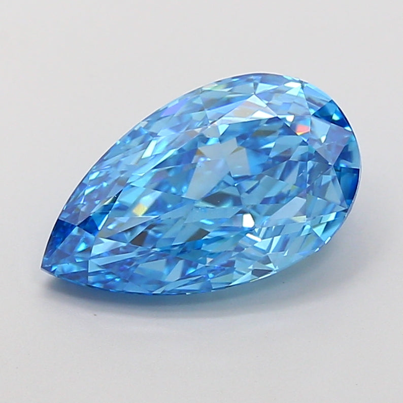 3.49 Carat Pear Shaped, Excellent Cut, VS1 Clarity, IGI Certified Lab Grown Diamond
