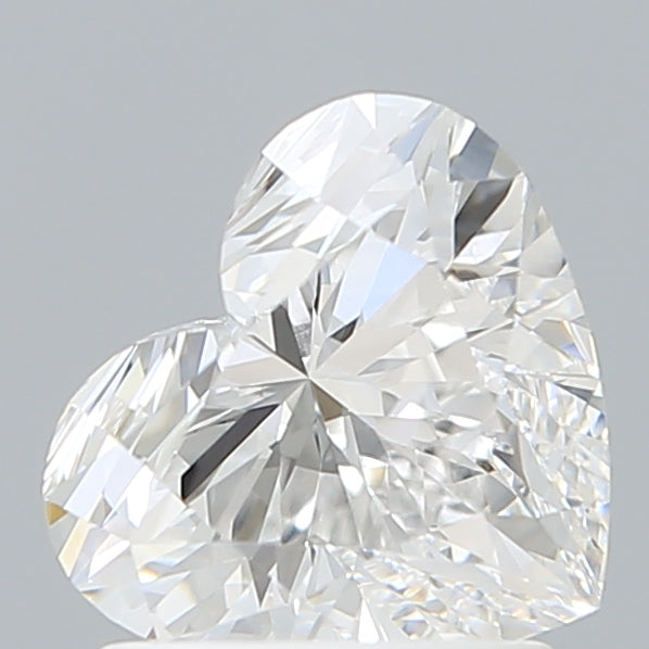 1.52 Carat Heart Shaped, Ideal Cut, E Color, VVS2 Clarity, IGI Certified Lab Grown Diamond