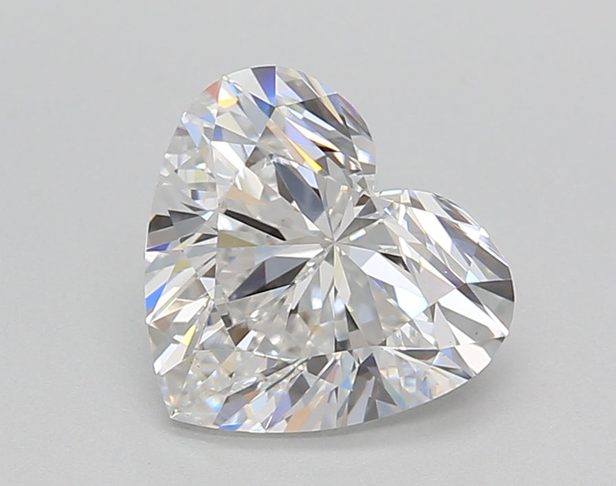 2.02 Carat Heart Shaped, Ideal Cut, E Color, VS1 Clarity, GIA Certified Lab Grown Diamond