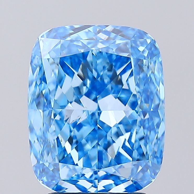 3.51 Carat Cushion Shaped, Ideal Cut, VS1 Clarity, IGI Certified Lab Grown Diamond