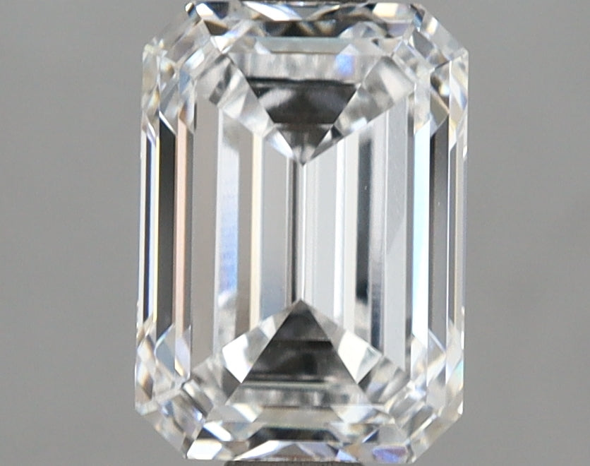 2.52 Carat Emerald Shaped, Ideal Cut, D Color, VVS1 Clarity, IGI Certified Lab Grown Diamond