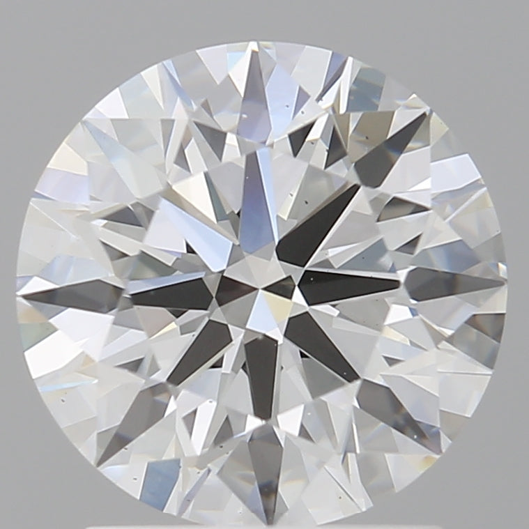 2.09 Carat Round Shaped, Ideal Cut, F Color, VS2 Clarity, IGI Certified Lab Grown Diamond