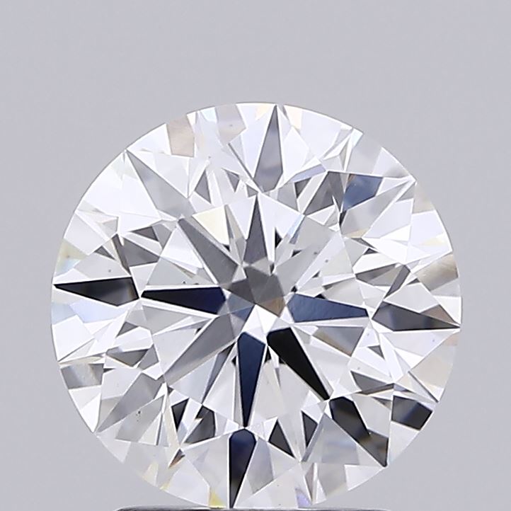 2.32 Carat Round Shaped, Ideal Cut, D Color, VVS2 Clarity, IGI Certified Lab Grown Diamond