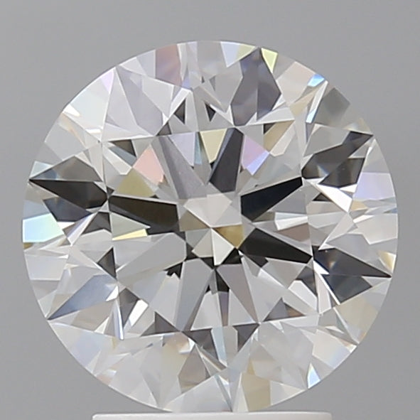 3.10 Carat Round Shaped, Ideal Cut, F Color, VVS2 Clarity, IGI Certified Lab Grown Diamond
