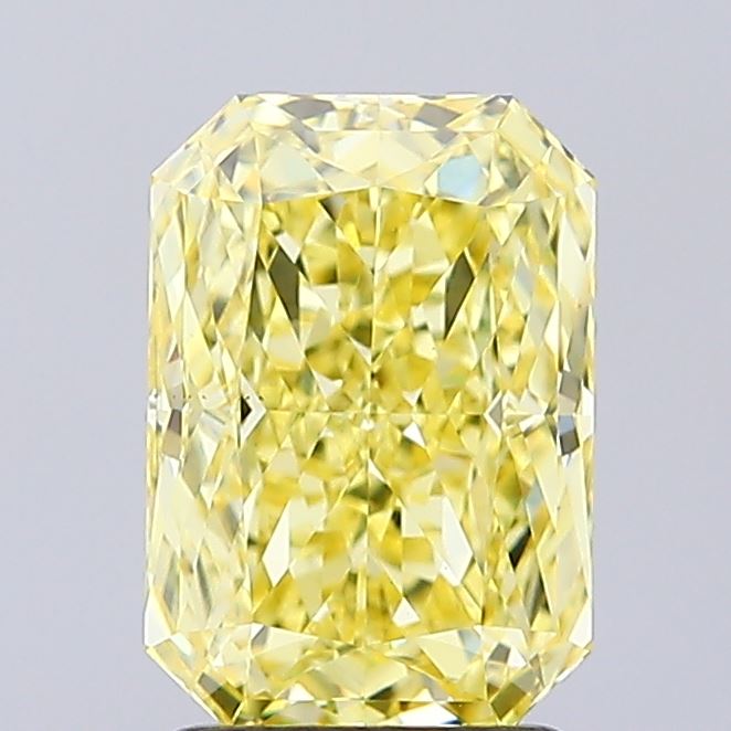 2.02 Carat Radiant Shaped, Excellent Cut, VS1 Clarity, IGI Certified Lab Grown Diamond
