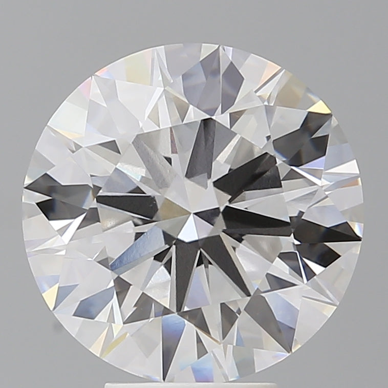 6.09 Carat Round Shaped, Ideal Cut, E Color, VVS2 Clarity, IGI Certified Lab Grown Diamond