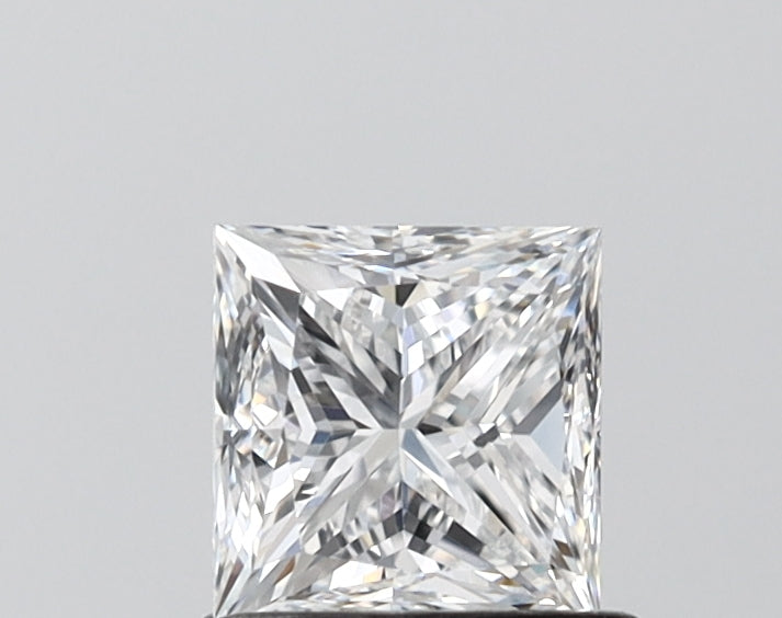 1.02 Carat Princess Shaped, Very Good Cut, D Color, VVS2 Clarity, IGI Certified Lab Grown Diamond
