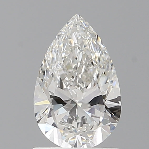 1.09 Carat Pear Shaped, Ideal Cut, F Color, VS1 Clarity, IGI Certified Lab Grown Diamond
