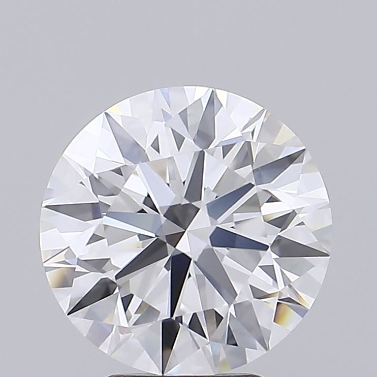 2.68 Carat Round Shaped, Ideal Cut, E Color, VVS2 Clarity, IGI Certified Lab Grown Diamond