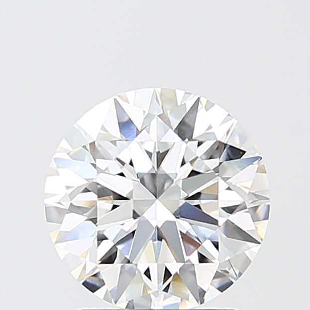 2.02 Carat Round Shaped, Excellent Cut, E Color, VVS2 Clarity, IGI Certified Lab Grown Diamond