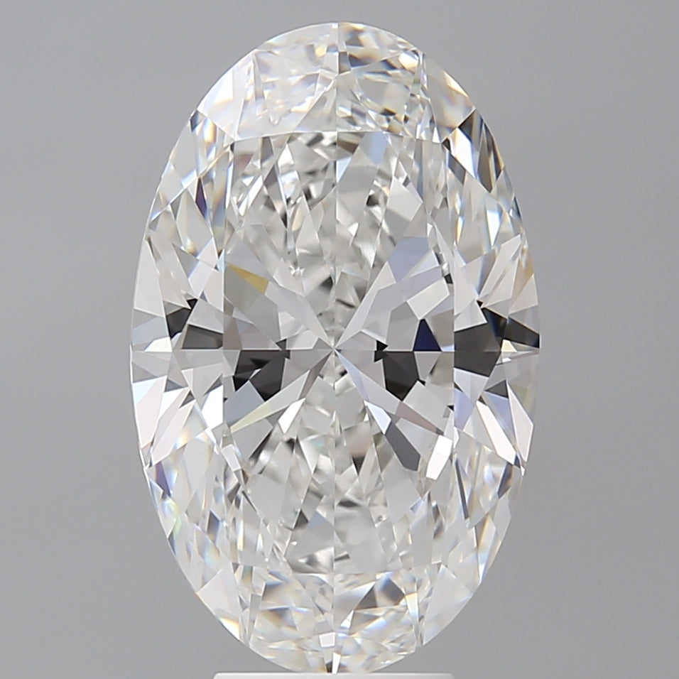 6.53 Carat Oval Shaped, Ideal Cut, E Color, VVS2 Clarity, IGI Certified Lab Grown Diamond