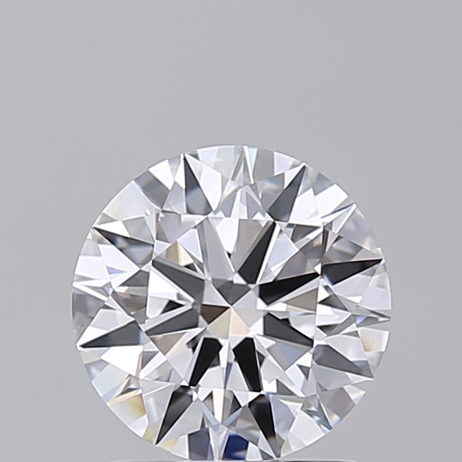 1.52 Carat Round Shaped, Ideal Cut, D Color, VVS2 Clarity, IGI Certified Lab Grown Diamond