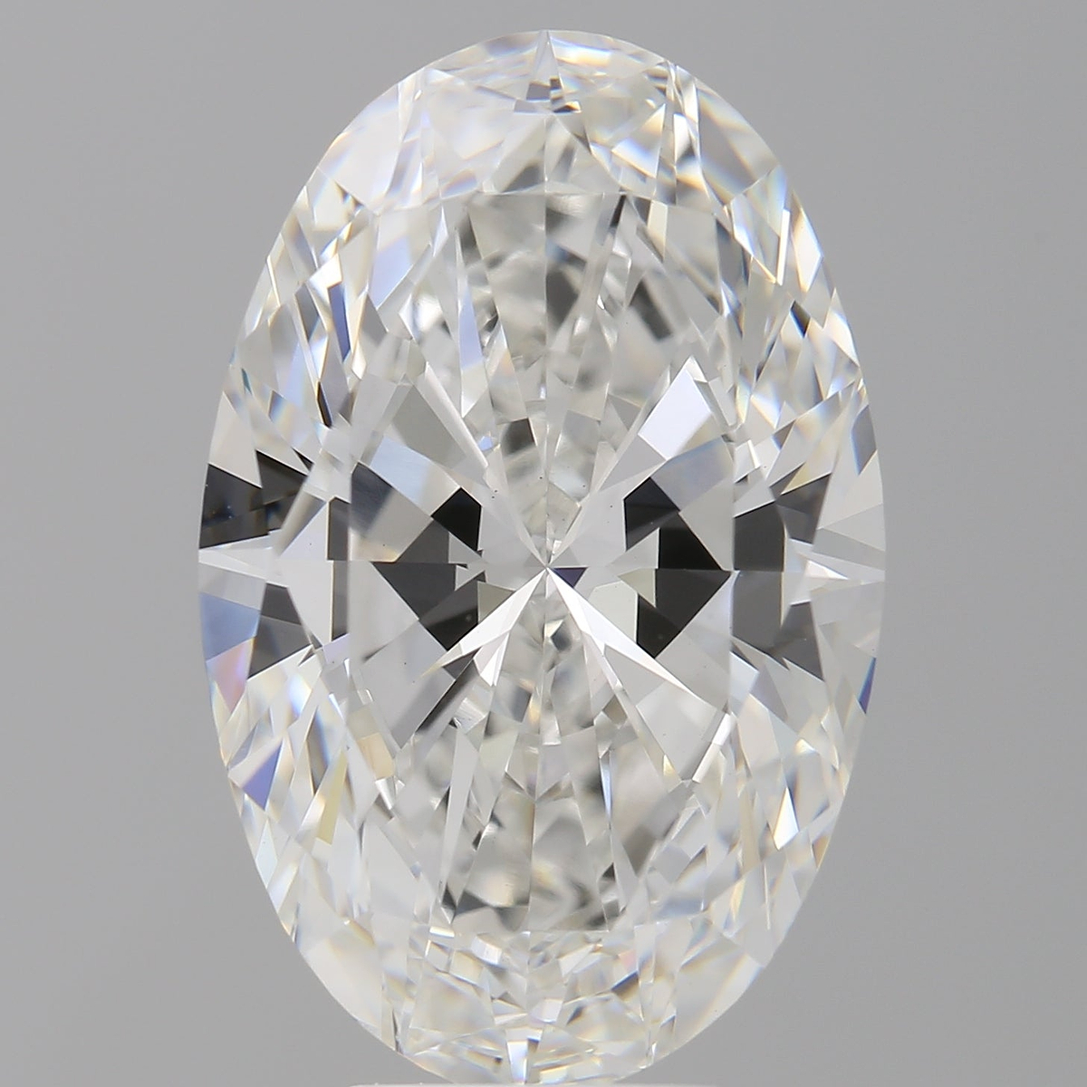 7.55 Carat Oval Shaped, Ideal Cut, F Color, VVS2 Clarity, IGI Certified Lab Grown Diamond