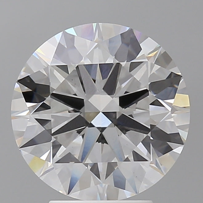 4.07 Carat Round Shaped, Ideal Cut, E Color, VS1 Clarity, IGI Certified Lab Grown Diamond