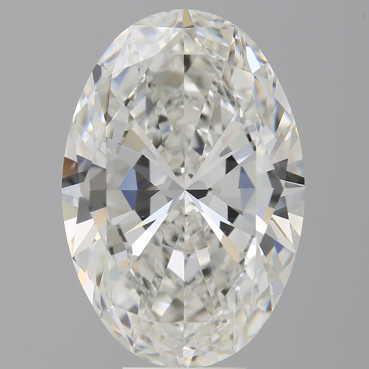 9.07 Carat Oval Shaped, Ideal Cut, F Color, VVS2 Clarity, IGI Certified Lab Grown Diamond
