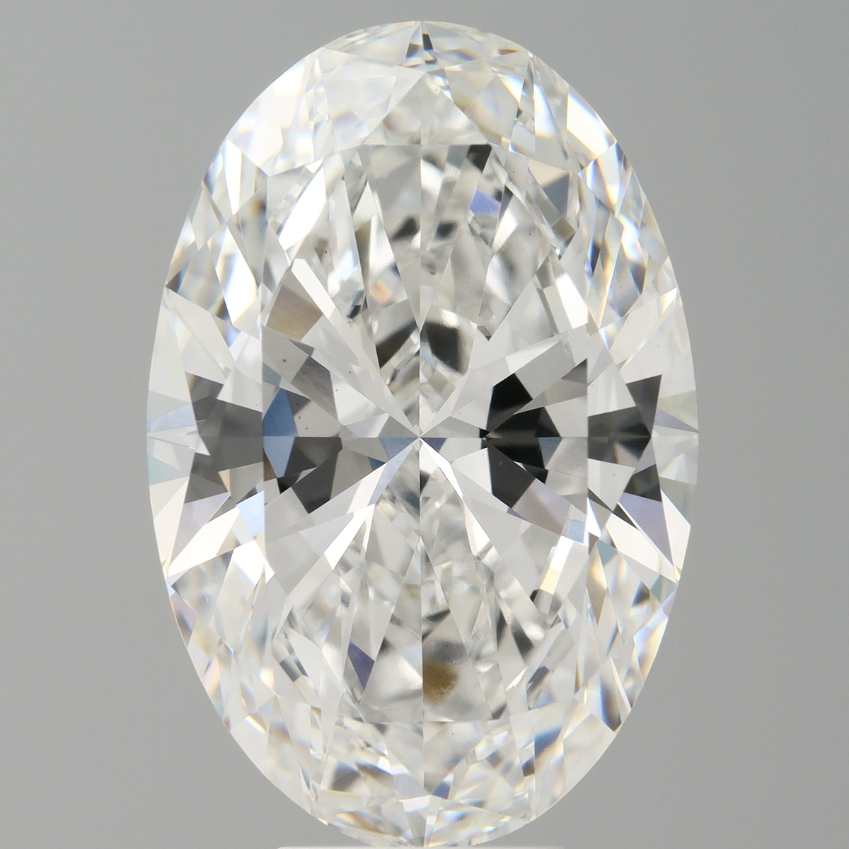 8.10 Carat Oval Shaped, Ideal Cut, F Color, VVS2 Clarity, IGI Certified Lab Grown Diamond