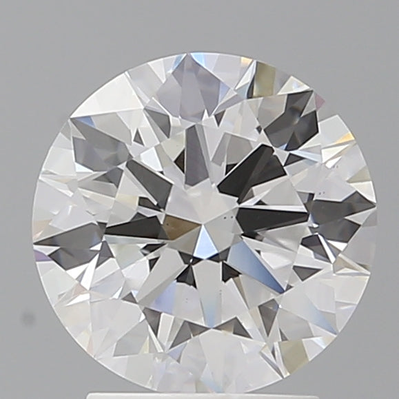 2.56 Carat Round Shaped, Ideal Cut, E Color, VS2 Clarity, IGI Certified Lab Grown Diamond