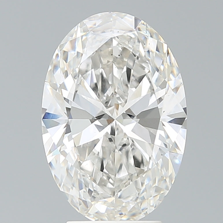 4.16 Carat Oval Shaped, Excellent Cut, G Color, VS2 Clarity, IGI Certified Lab Grown Diamond