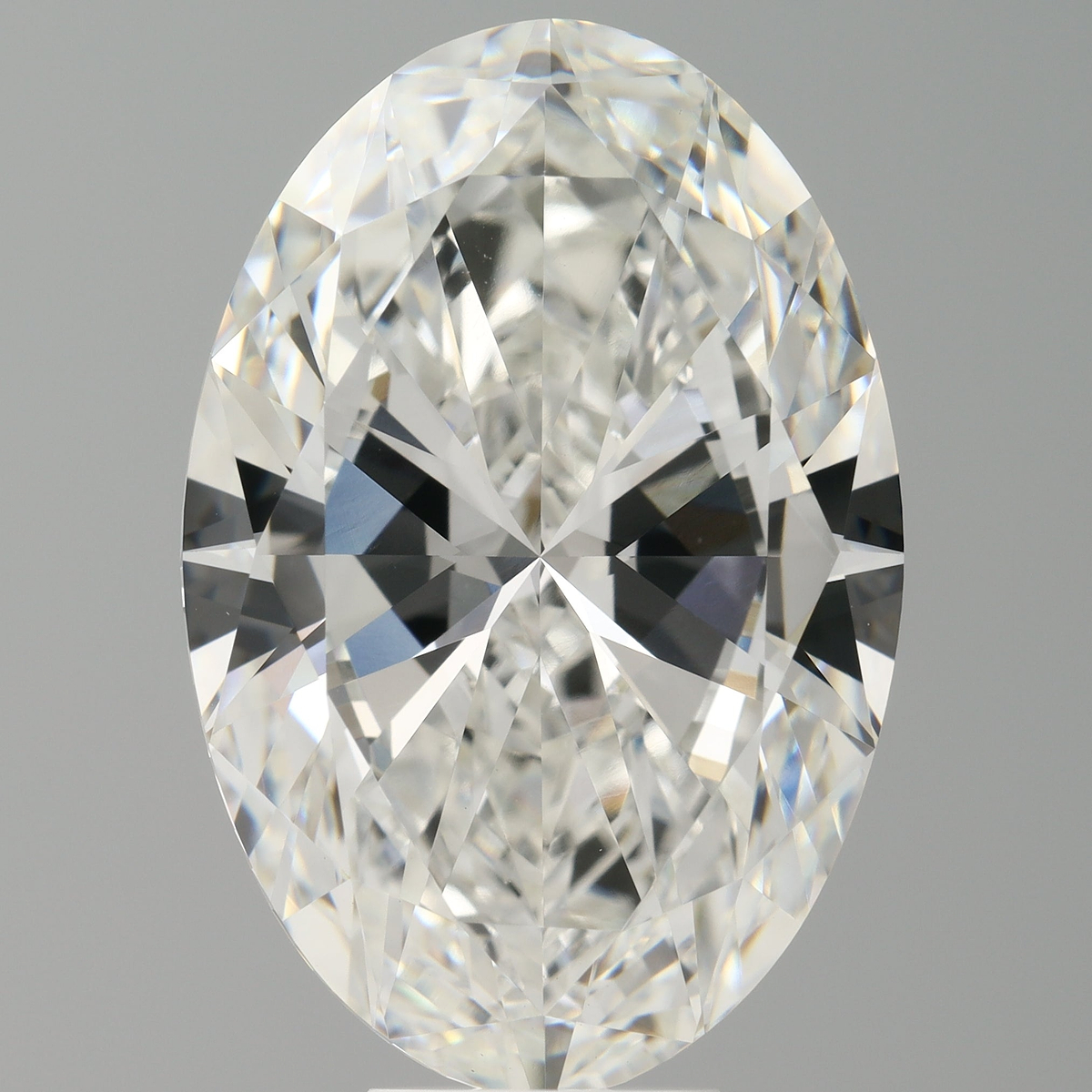 9.99 Carat Oval Shaped, Ideal Cut, F Color, VVS2 Clarity, IGI Certified Lab Grown Diamond