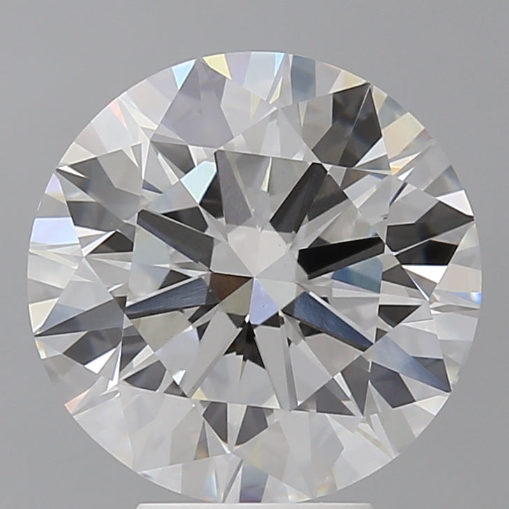 5.59 Carat Round Shaped, Ideal Cut, E Color, VVS2 Clarity, IGI Certified Lab Grown Diamond