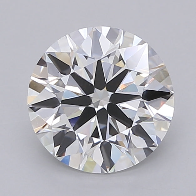 2.03 Carat Round Shaped, Ideal Cut, E Color, VVS2 Clarity, IGI Certified Lab Grown Diamond