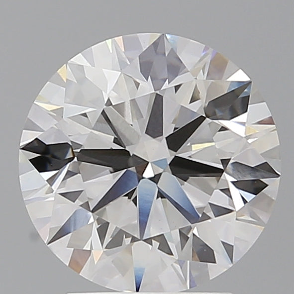 3.05 Carat Round Shaped, Ideal Cut, F Color, VVS2 Clarity, IGI Certified Lab Grown Diamond