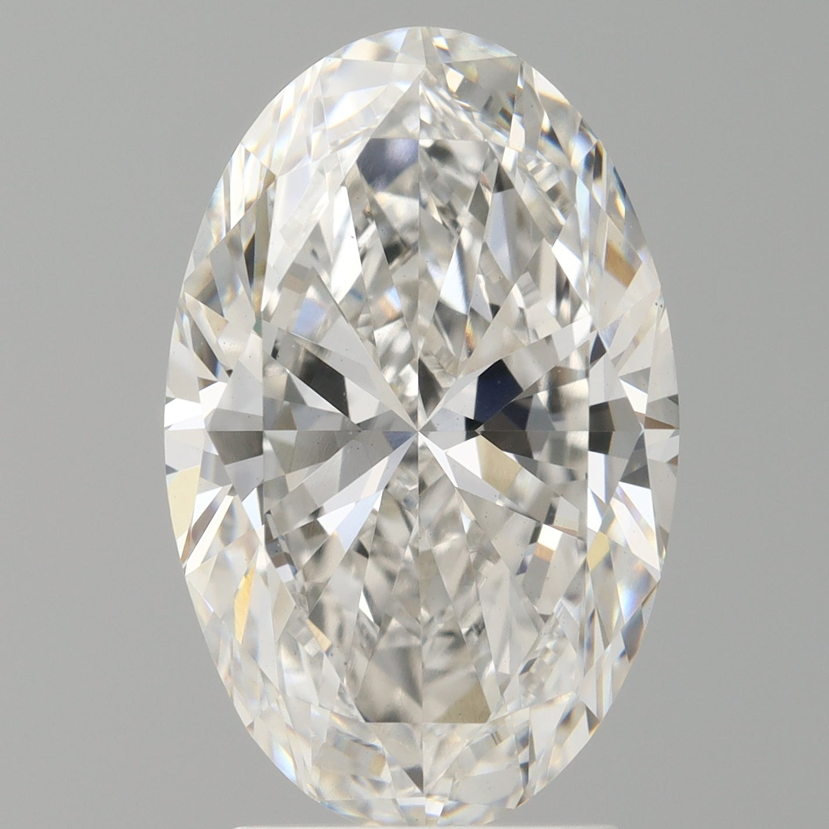 3.04 Carat Oval Shaped, Ideal Cut, F Color, VVS2 Clarity, IGI Certified Lab Grown Diamond