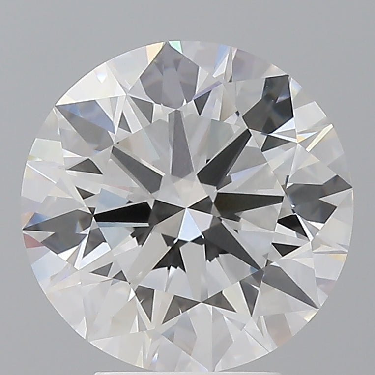 4.10 Carat Round Shaped, Ideal Cut, E Color, VVS2 Clarity, IGI Certified Lab Grown Diamond