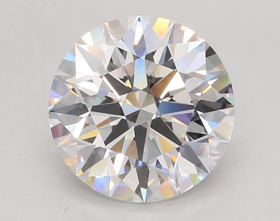 4.55 Carat Round Shaped, Ideal Cut, E Color, VVS2 Clarity, IGI Certified Lab Grown Diamond