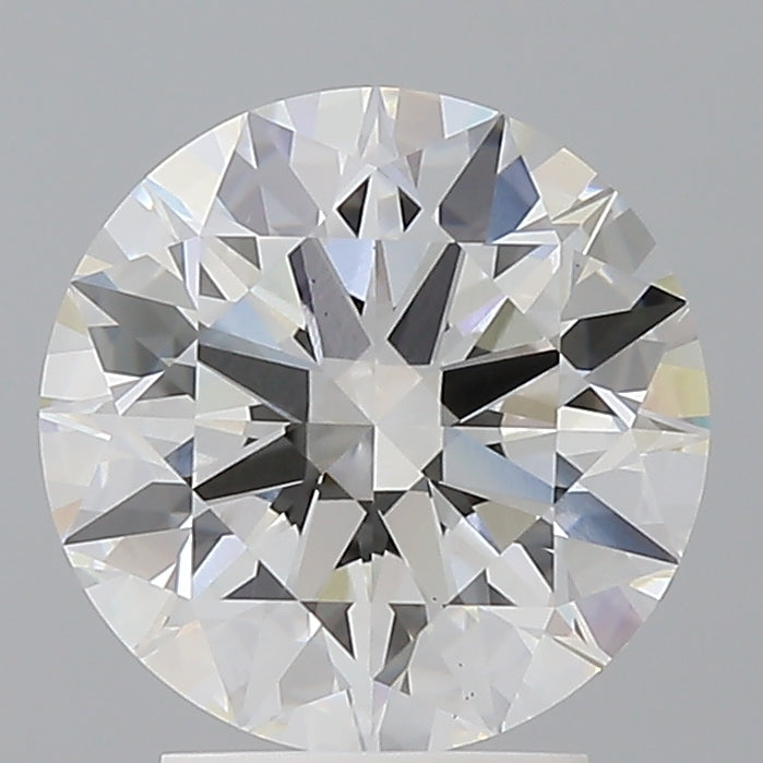 3.09 Carat Round Shaped, Ideal Cut, E Color, VS1 Clarity, IGI Certified Lab Grown Diamond