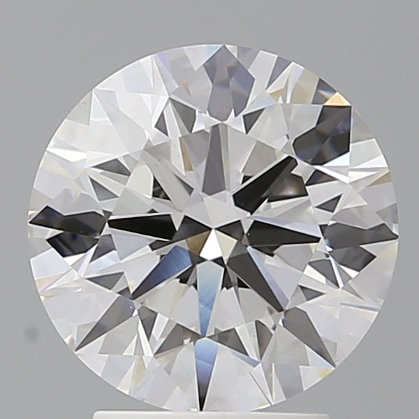 3.05 Carat Round Shaped, Ideal Cut, F Color, VVS2 Clarity, IGI Certified Lab Grown Diamond