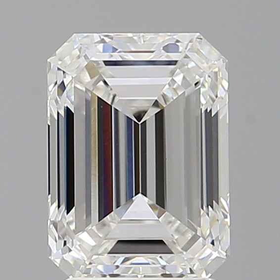 2.53 Carat Emerald Shaped, Excellent Cut, E Color, VVS2 Clarity, IGI Certified Lab Grown Diamond