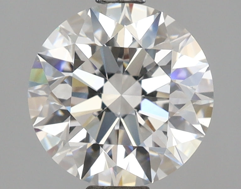 2.06 Carat Round Shaped, Excellent Cut, D Color, VVS2 Clarity, IGI Certified Lab Grown Diamond
