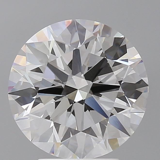 4.06 Carat Round Shaped, Ideal Cut, E Color, VVS1 Clarity, IGI Certified Lab Grown Diamond