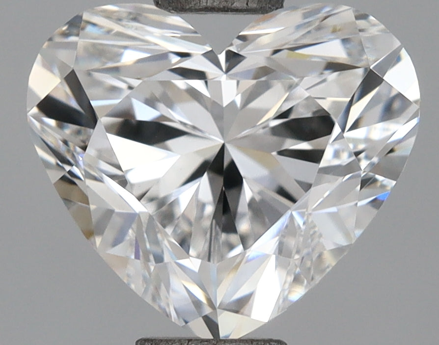 1.55 Carat Heart Shaped, Ideal Cut, D Color, VVS1 Clarity, IGI Certified Lab Grown Diamond