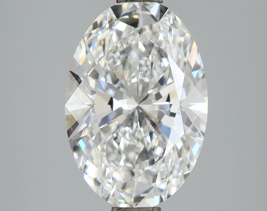 2.54 Carat Oval Shaped, Ideal Cut, E Color, VS1 Clarity, IGI Certified Lab Grown Diamond