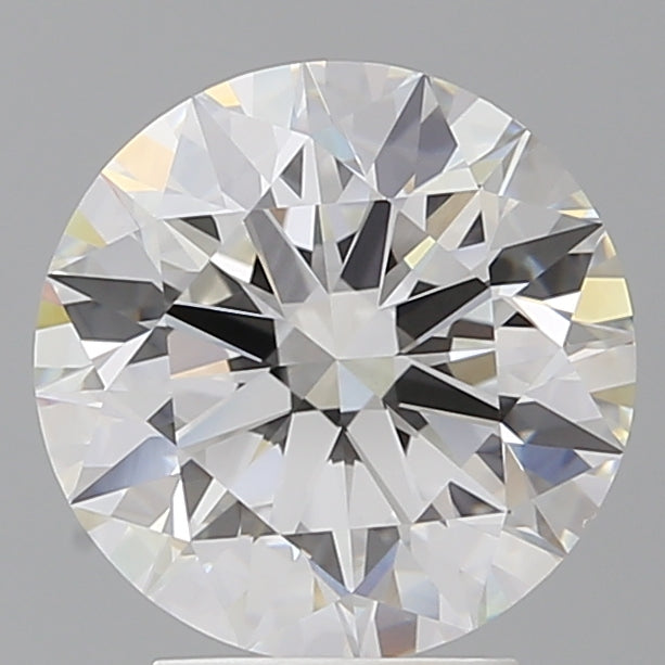 3.59 Carat Round Shaped, Ideal Cut, E Color, VVS2 Clarity, IGI Certified Lab Grown Diamond