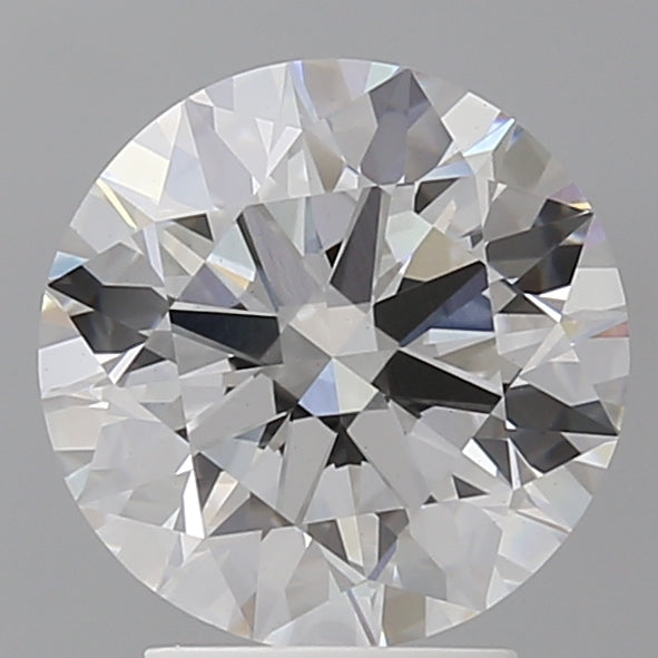 3.10 Carat Round Shaped, Ideal Cut, E Color, VVS2 Clarity, IGI Certified Lab Grown Diamond