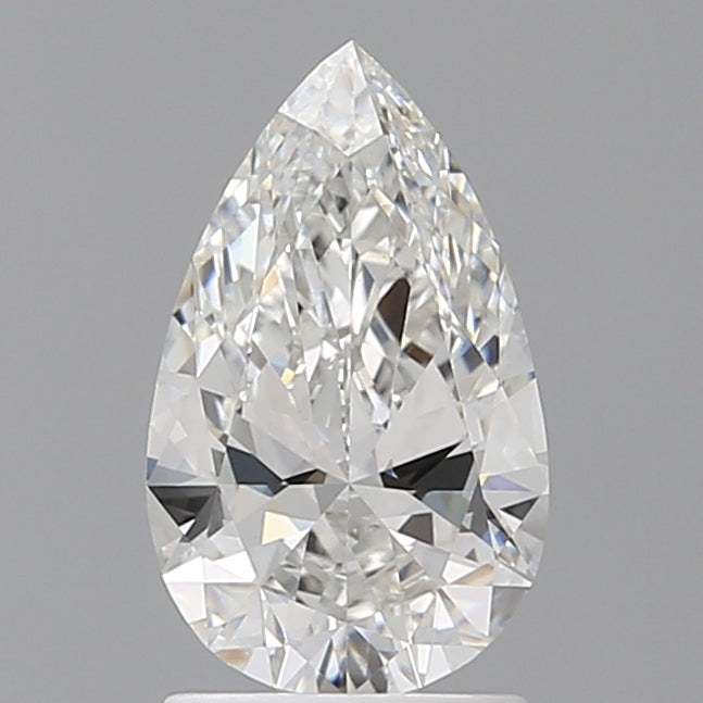 1.59 Carat Pear Shaped, Excellent Cut, F Color, VS1 Clarity, IGI Certified Lab Grown Diamond