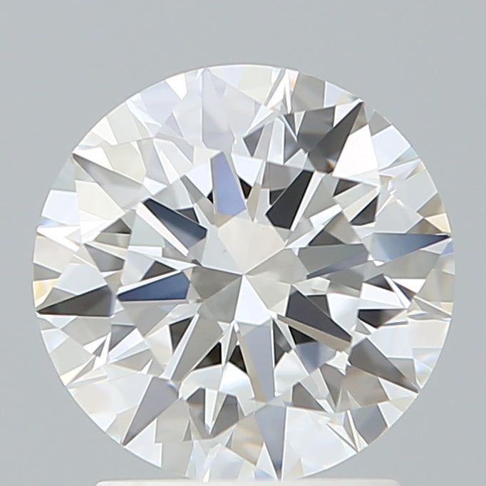 2.10 Carat Round Shaped, Ideal Cut, D Color, VVS2 Clarity, IGI Certified Lab Grown Diamond