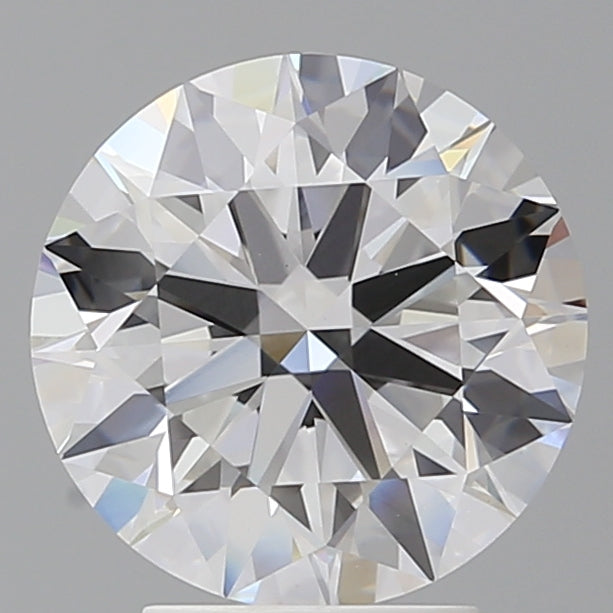 3.59 Carat Round Shaped, Ideal Cut, E Color, VVS2 Clarity, IGI Certified Lab Grown Diamond