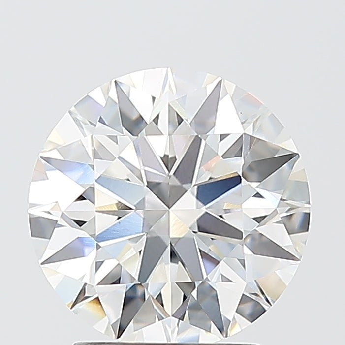2.54 Carat Round Shaped, Ideal Cut, F Color, VS1 Clarity, IGI Certified Lab Grown Diamond