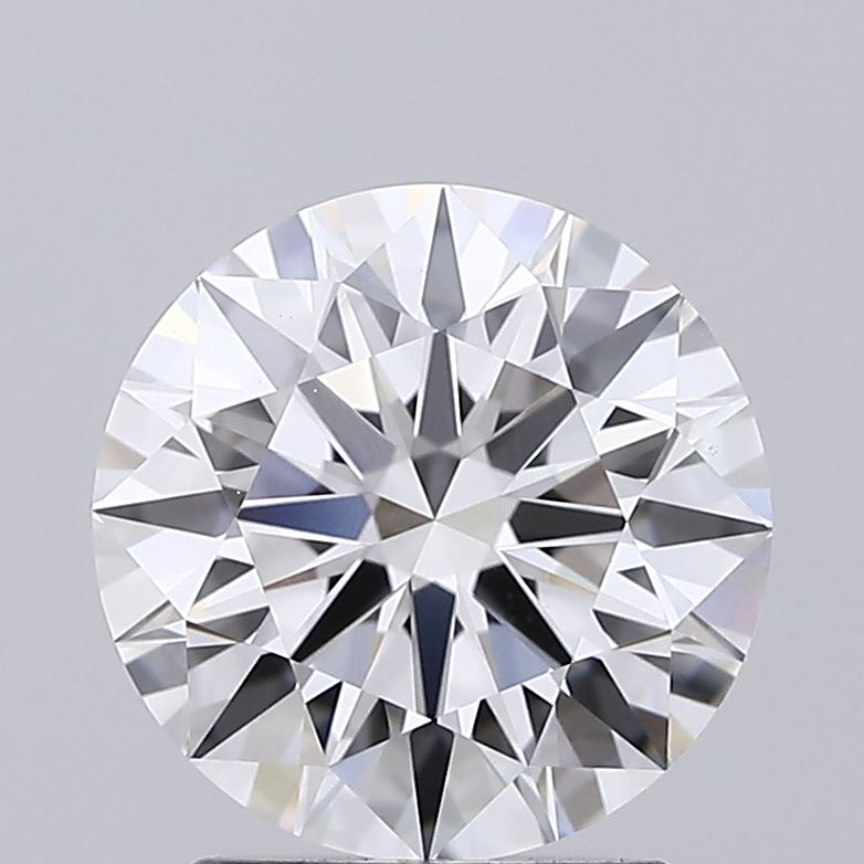 2.22 Carat Round Shaped, Ideal Cut, E Color, VVS2 Clarity, IGI Certified Lab Grown Diamond