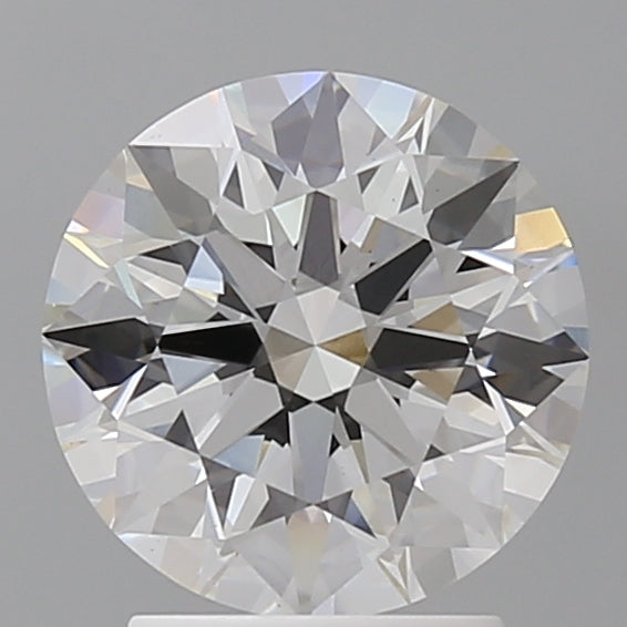 2.53 Carat Round Shaped, Excellent Cut, F Color, VVS2 Clarity, IGI Certified Lab Grown Diamond
