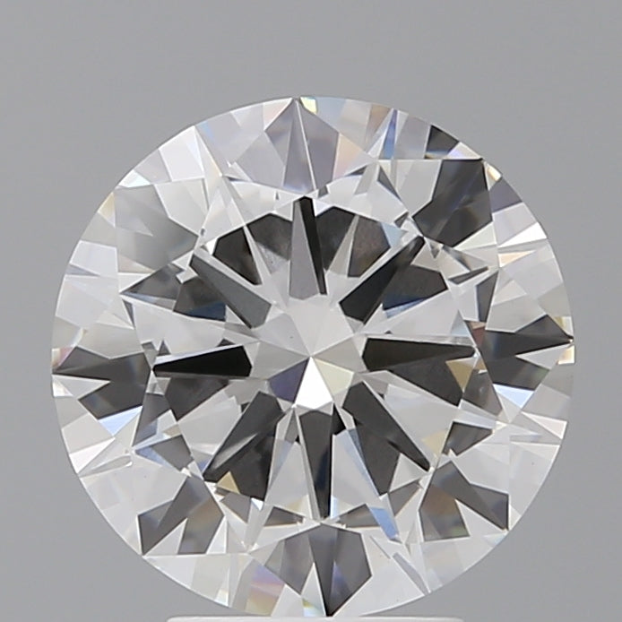 4.03 Carat Round Shaped, Excellent Cut, E Color, VVS2 Clarity, IGI Certified Lab Grown Diamond